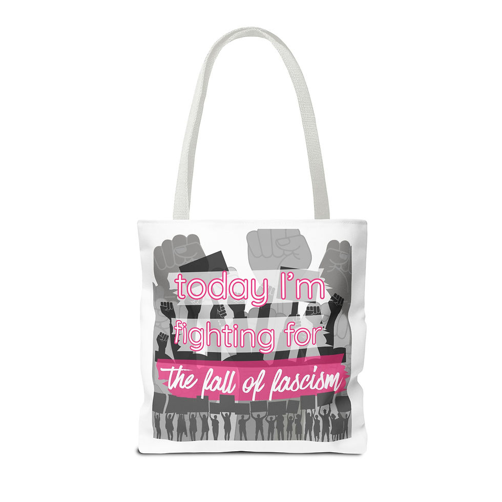 Thumbnail: Today I'm Fighting For the fall of fascism Tote Bag