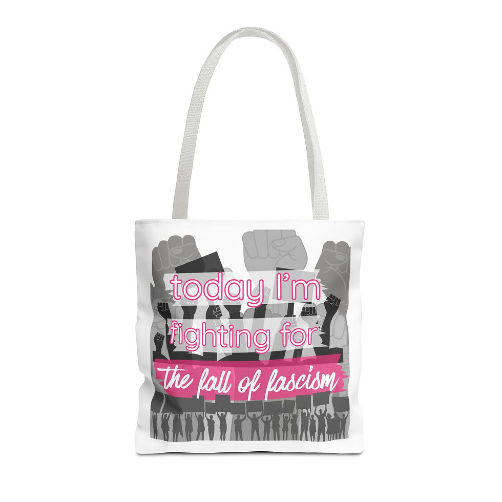 Thumbnail: Today I'm Fighting For the fall of fascism Tote Bag