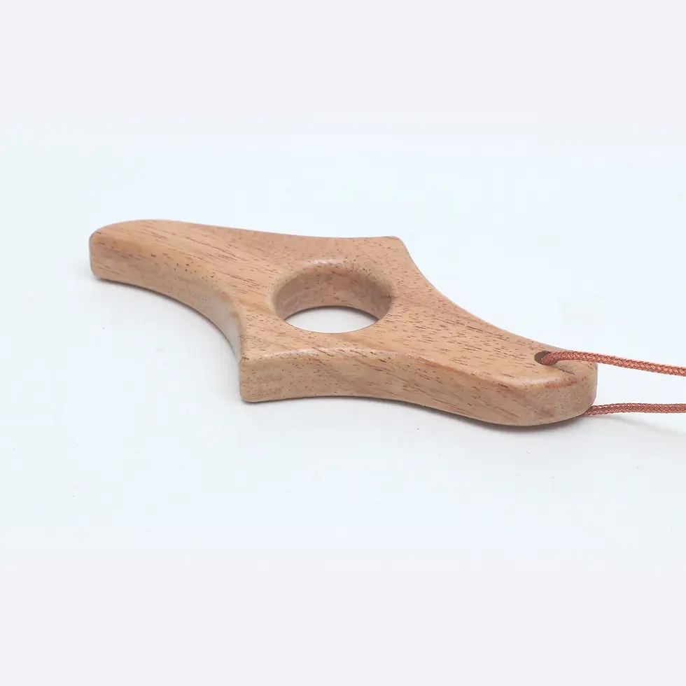 Thumbnail: Neem Wood Bookmark 2pcs