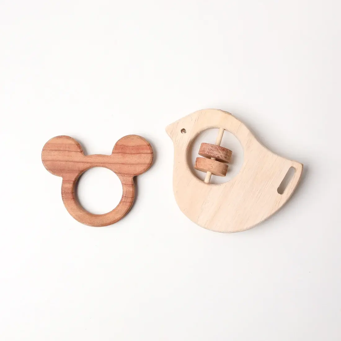 Mickey Mouse Teether  & Rocking Potato Bird Rattle