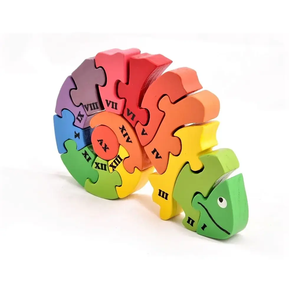 Thumbnail: Chameleon Numbers Puzzle Set