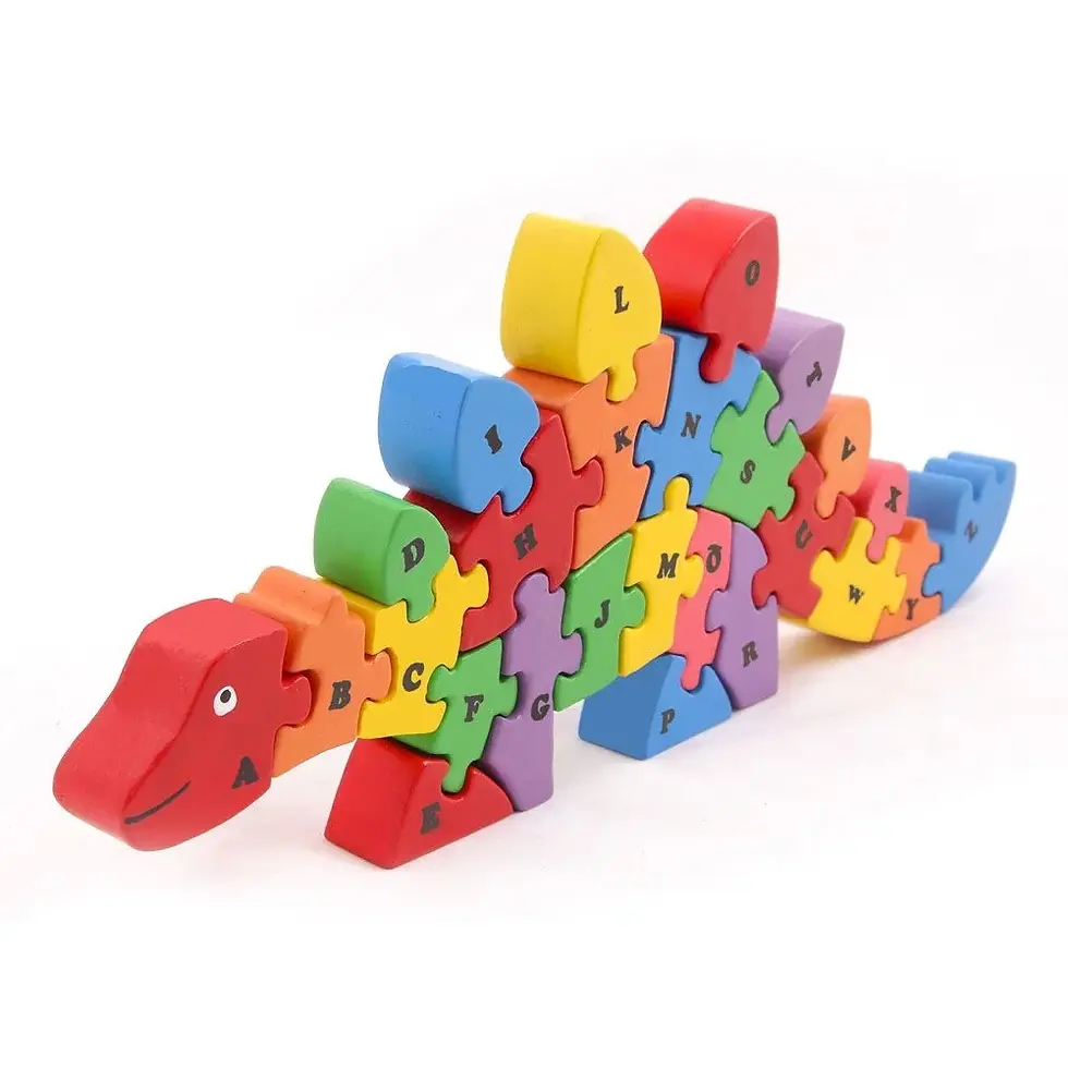 Thumbnail: Dinosaur Alphabets Puzzle Set