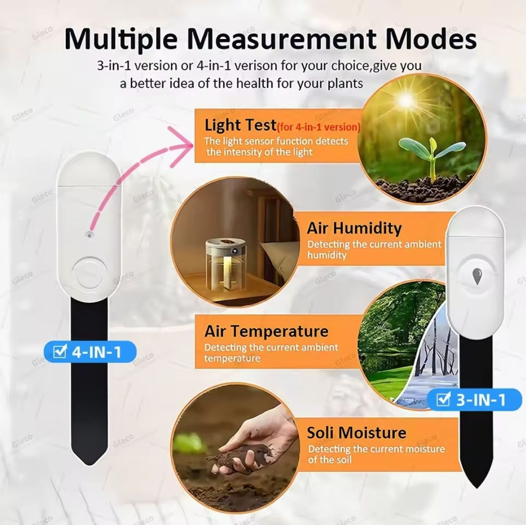 Medidor digital humedad sustrato