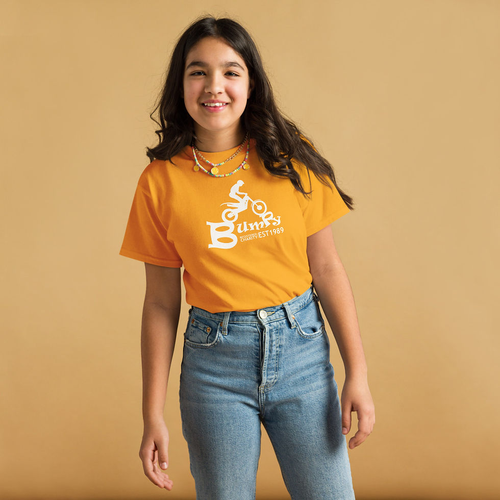 Thumbnail: Youth classic tee - white logo