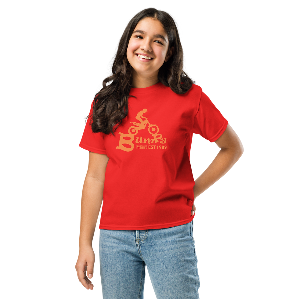 Thumbnail: Youth classic tee - orange logo