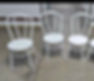 Metal Bentwood Style Chairs  _39$