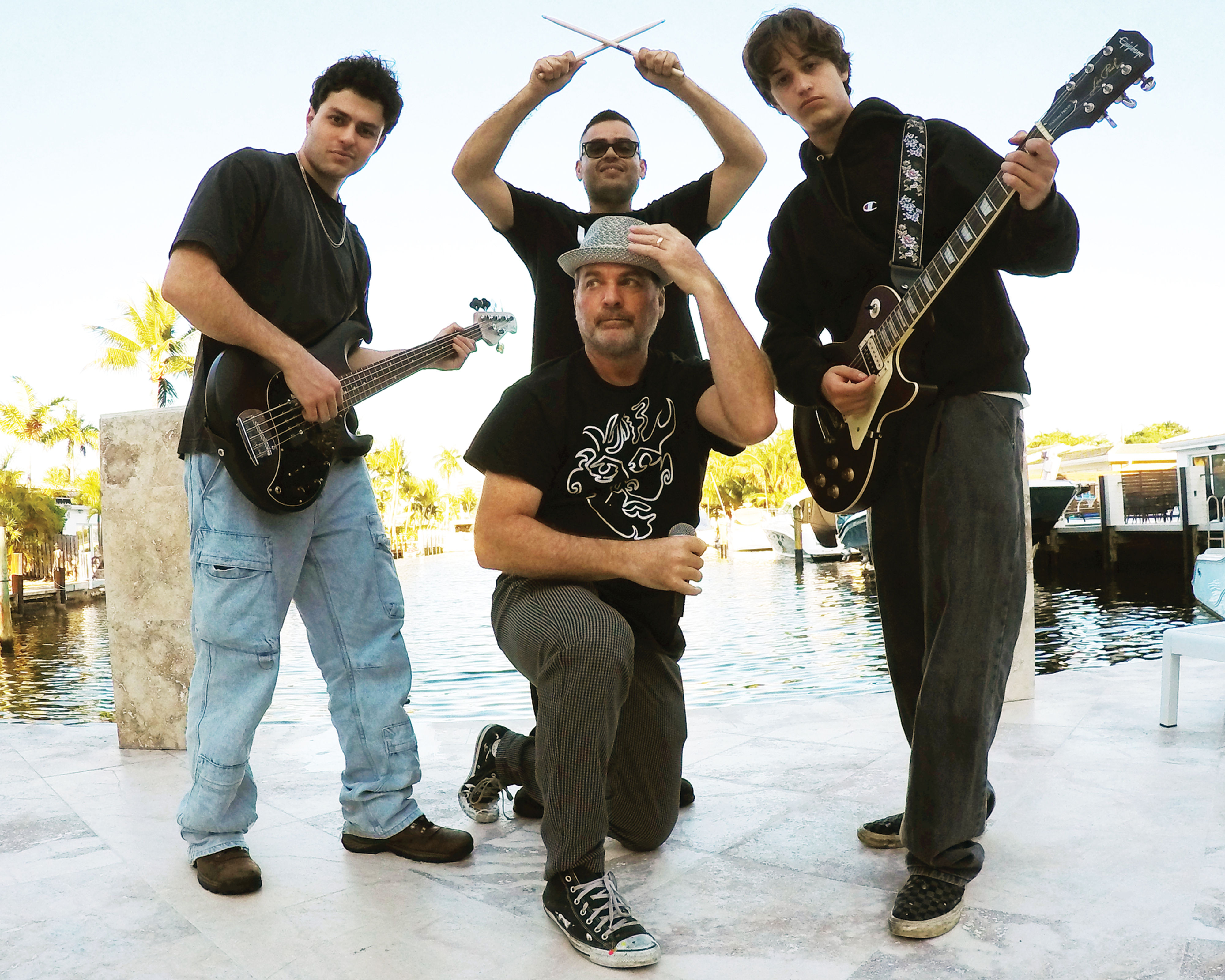 8.5" x 11" Print signed by all band members
