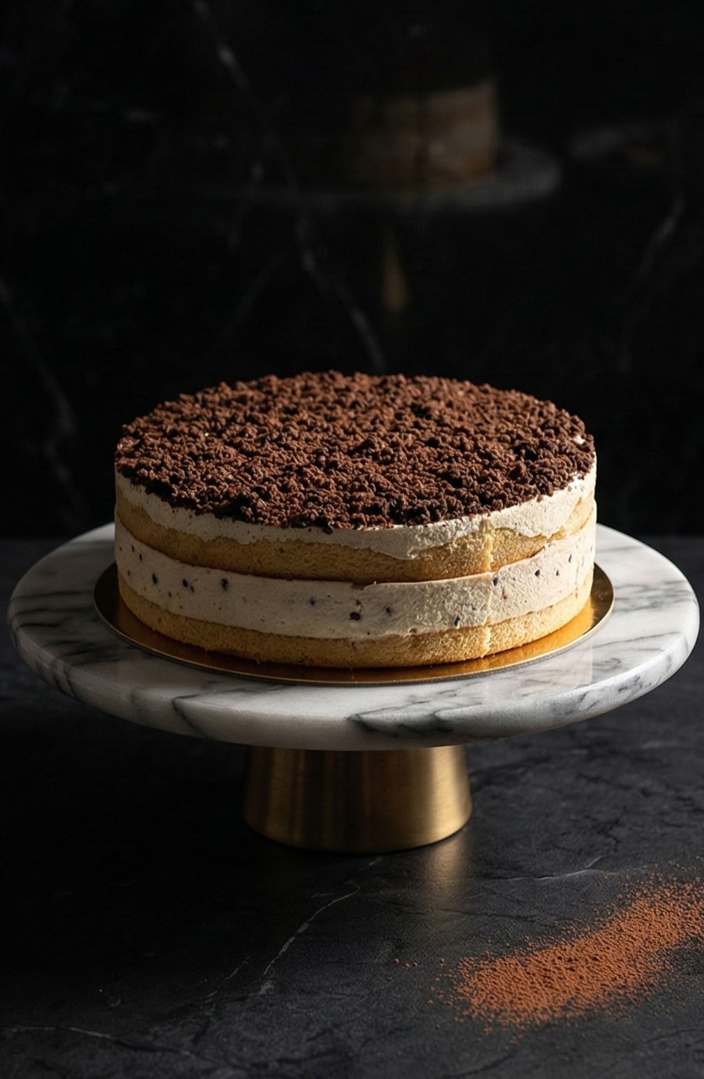 Cannoli Cream Cake