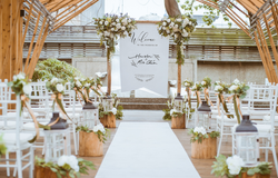 CHa wedding logo_婚禮掛旗