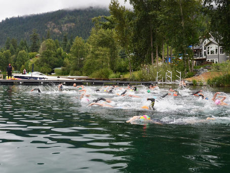 Inaugural White Lake Triathlon hits the ground running