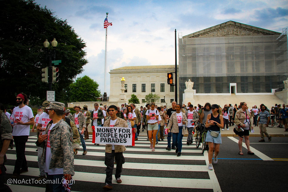 The press conference at SCOTUS had ended, but something in the air had shifted. Without fanfare, we turned west toward the Capitol—quickened steps, tightened packs, a quiet urgency passing through the ranks. Not everyone knew what was coming, but everyone felt it.
