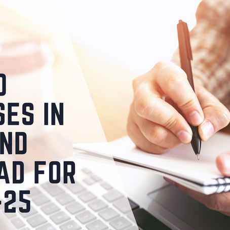 Top 10 Courses in Demand Abroad for 2024-25