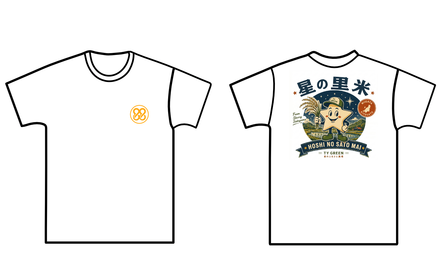 SATOMAくんTシャツ