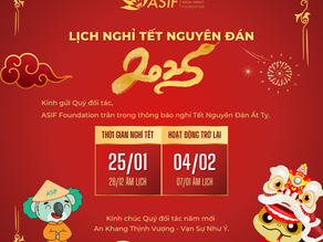 THÔNG BÁO LỊCH NGHỈ TẾT NGUYÊN ĐÁN ẤT TỴ 