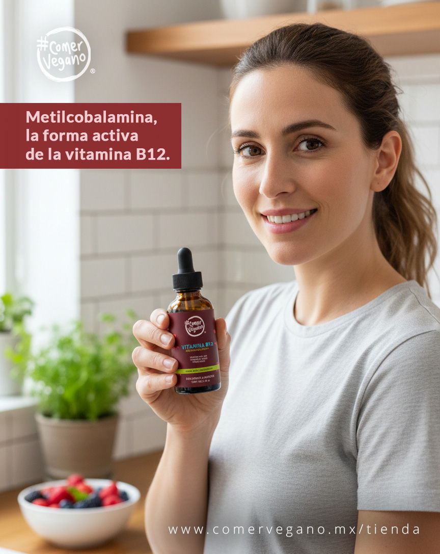 Miniatura: Vitamina B12 metilcobalamina (forma activa y biodisponible)