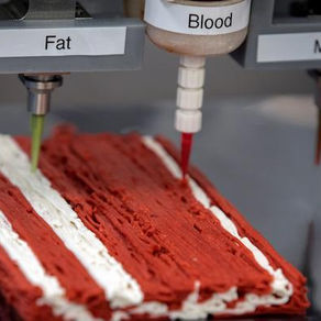 Científicos desarrollan la primera carne de células de vaca impresa en 3D. ¡Con proteína de plantas!