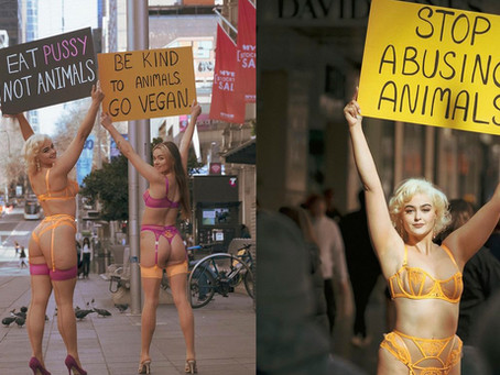 La modelo australiana Stefania Ferrario se manifiesta a favor del veganismo