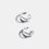 Thumbnail: Silver Triple Bond Earings