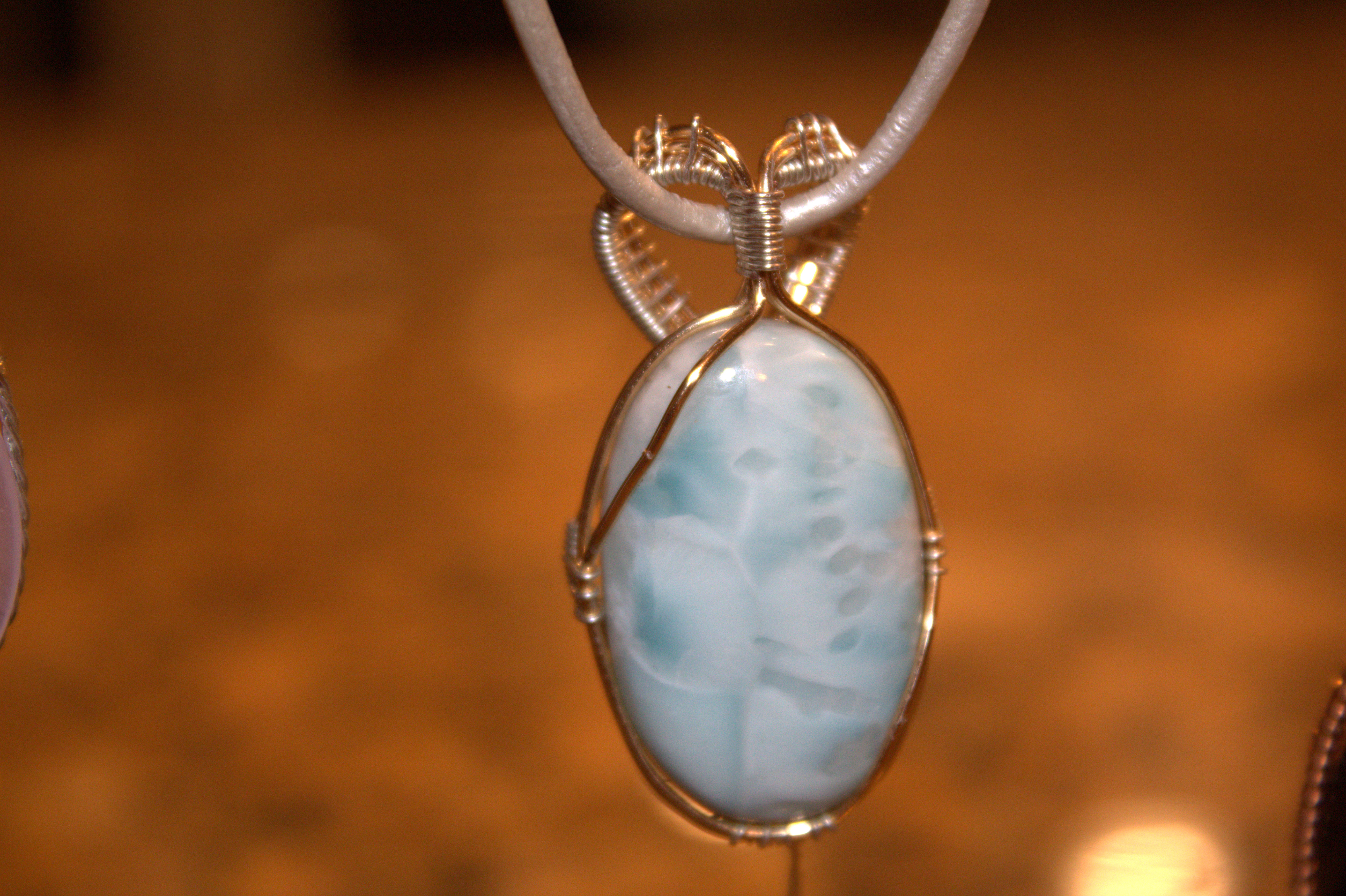 Larimar Pendant
