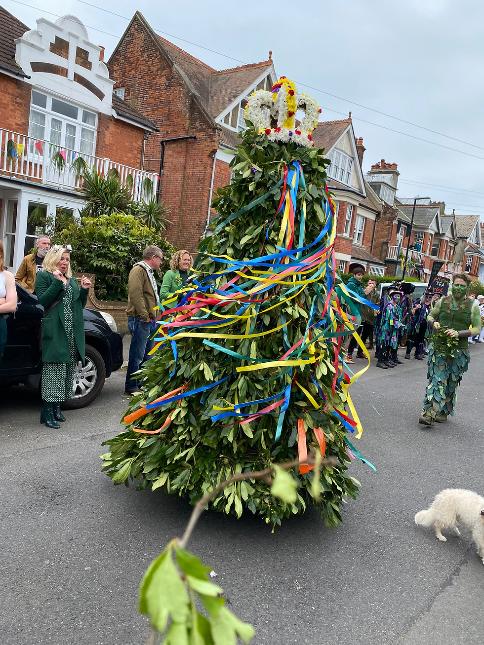 Jack in the Green costume making workshop
