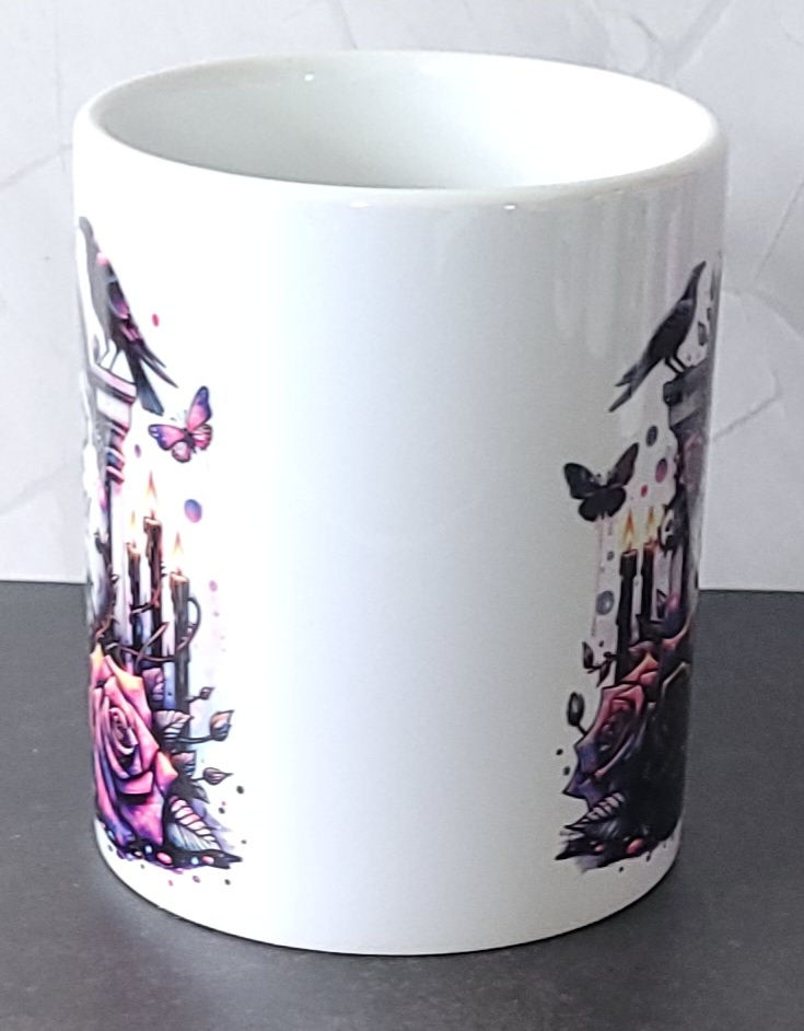 Thumbnail: view of the middle of the ceramic mug