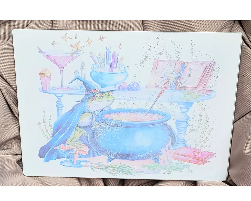 back view of the chopping board