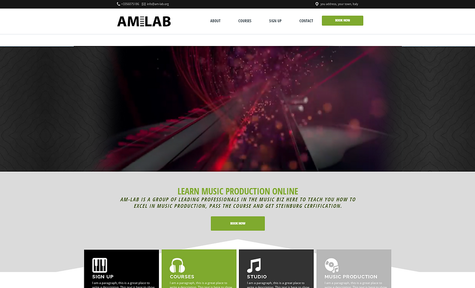 WEBSITE CONCEPT SAMPLE 329