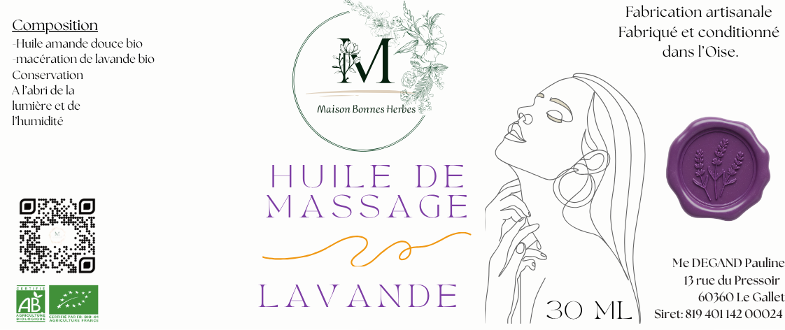 Macérât Huileux de Lavande