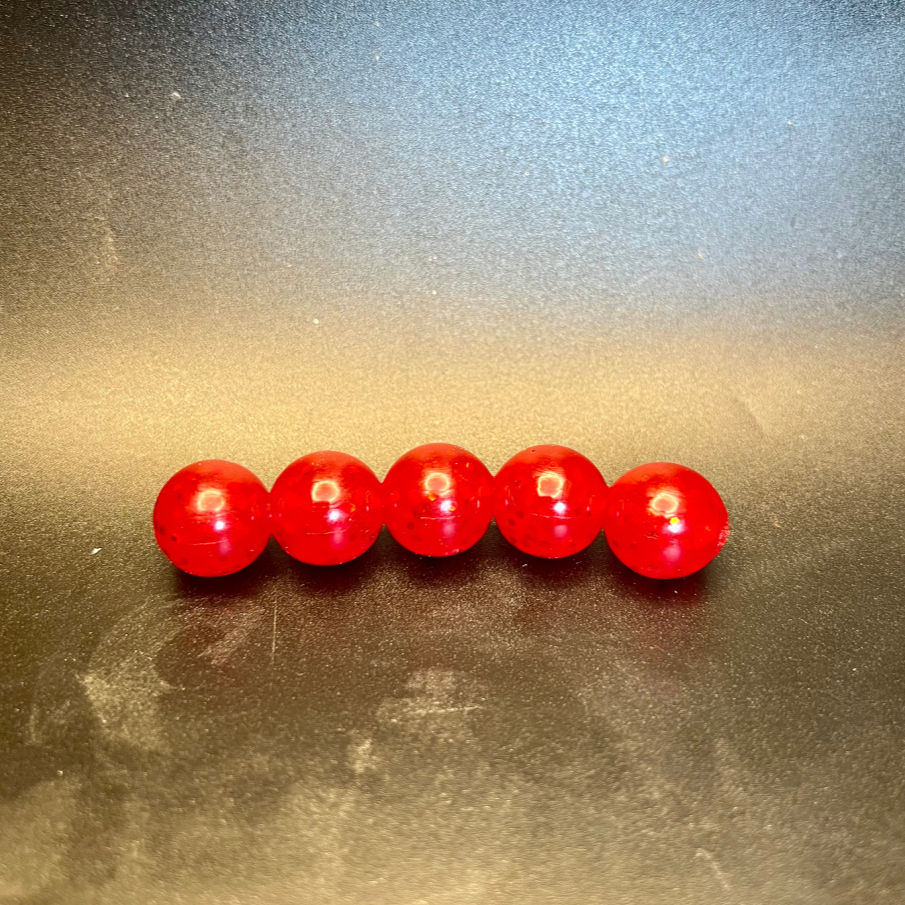 Glitterberry Soft Plastic Beads For Salmon & Steelhead Fishing