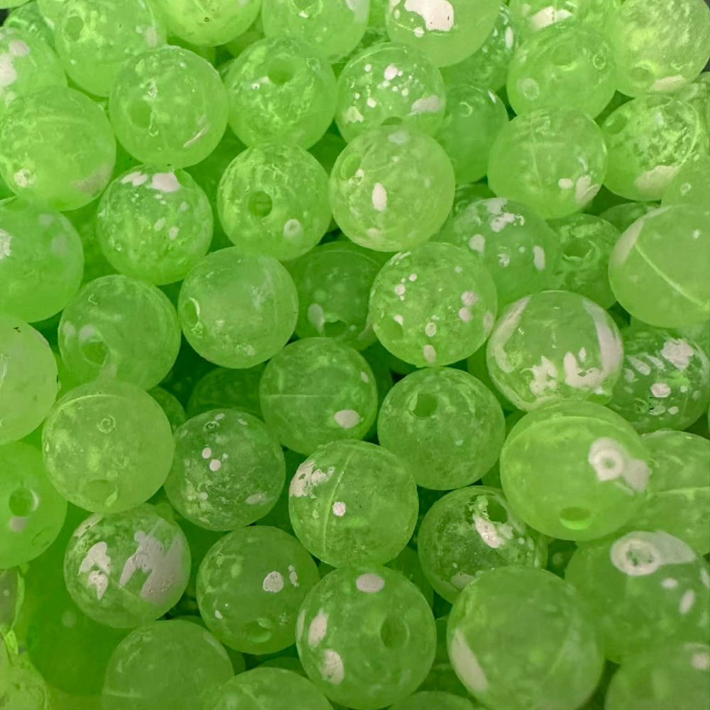 Gooseberry UV Glow Plastic Fishing Bead Steelhead & Salmon