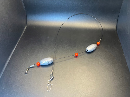 Prime Time Rigs Carolina Rig Super Heavy Duty Bottom Rigs 2 & 4oz 100lb ...