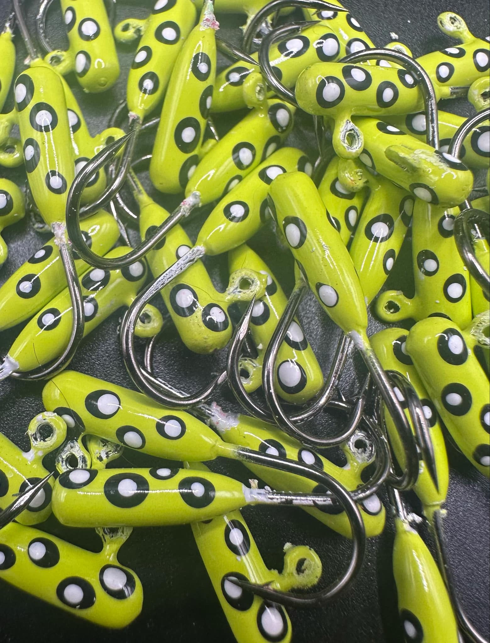 Mutation UV Glow 1/16  oz Steelhead Tube Jig #6 3X Strong Voodoo Hook