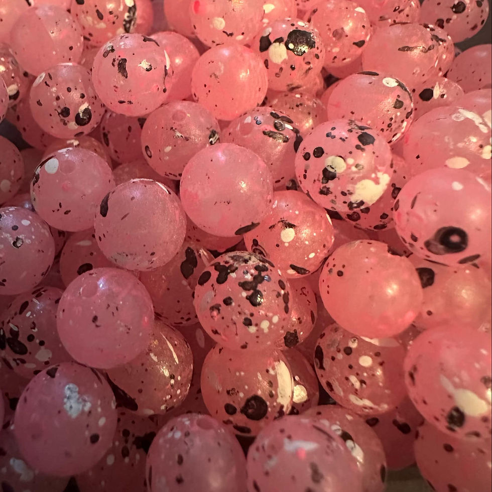 ‘Ello Kitty UV Glow plastic fishing bead steelhead and salmon