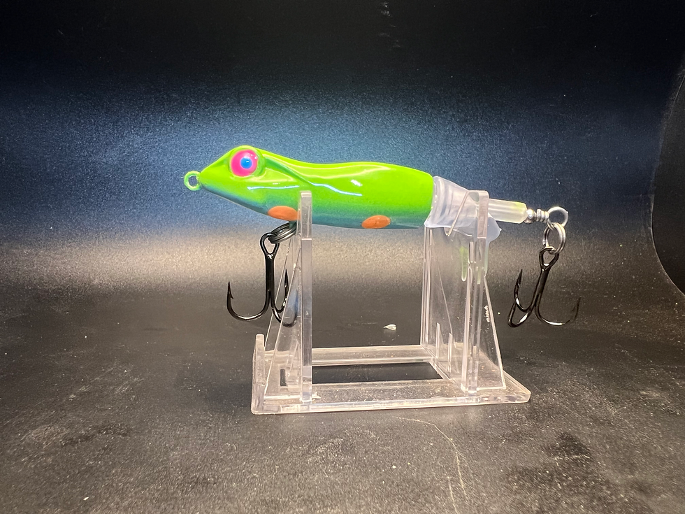 Kenny Froggins Flopper Plopper 90mm with 3x Strong Hooks