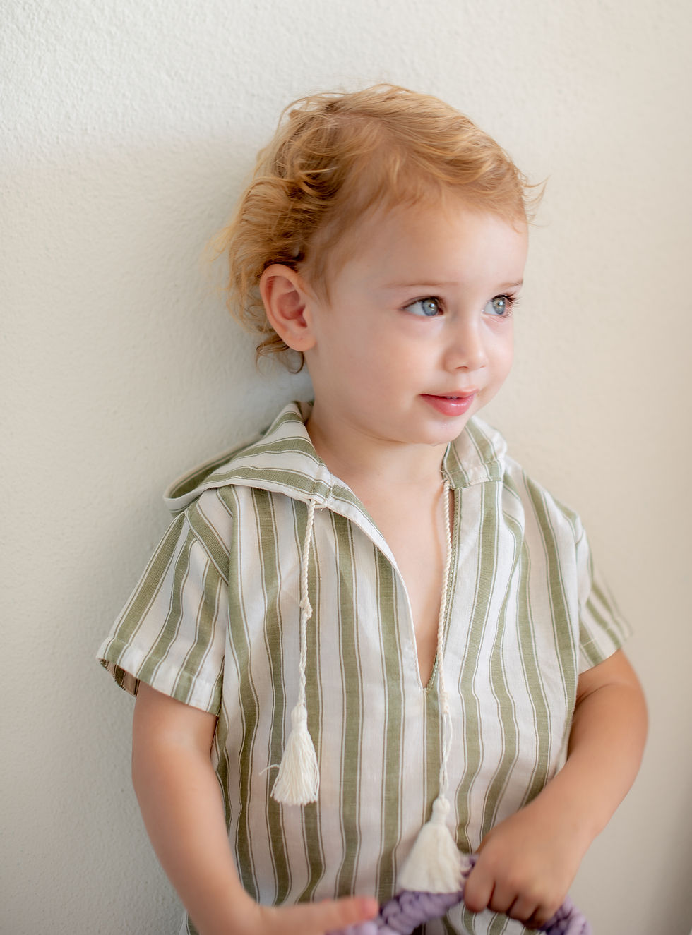 Miniatura: Chilaba rayas kaki