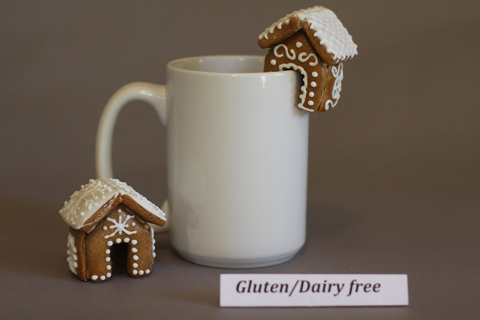 Mini houses A (gluten/dairy free)