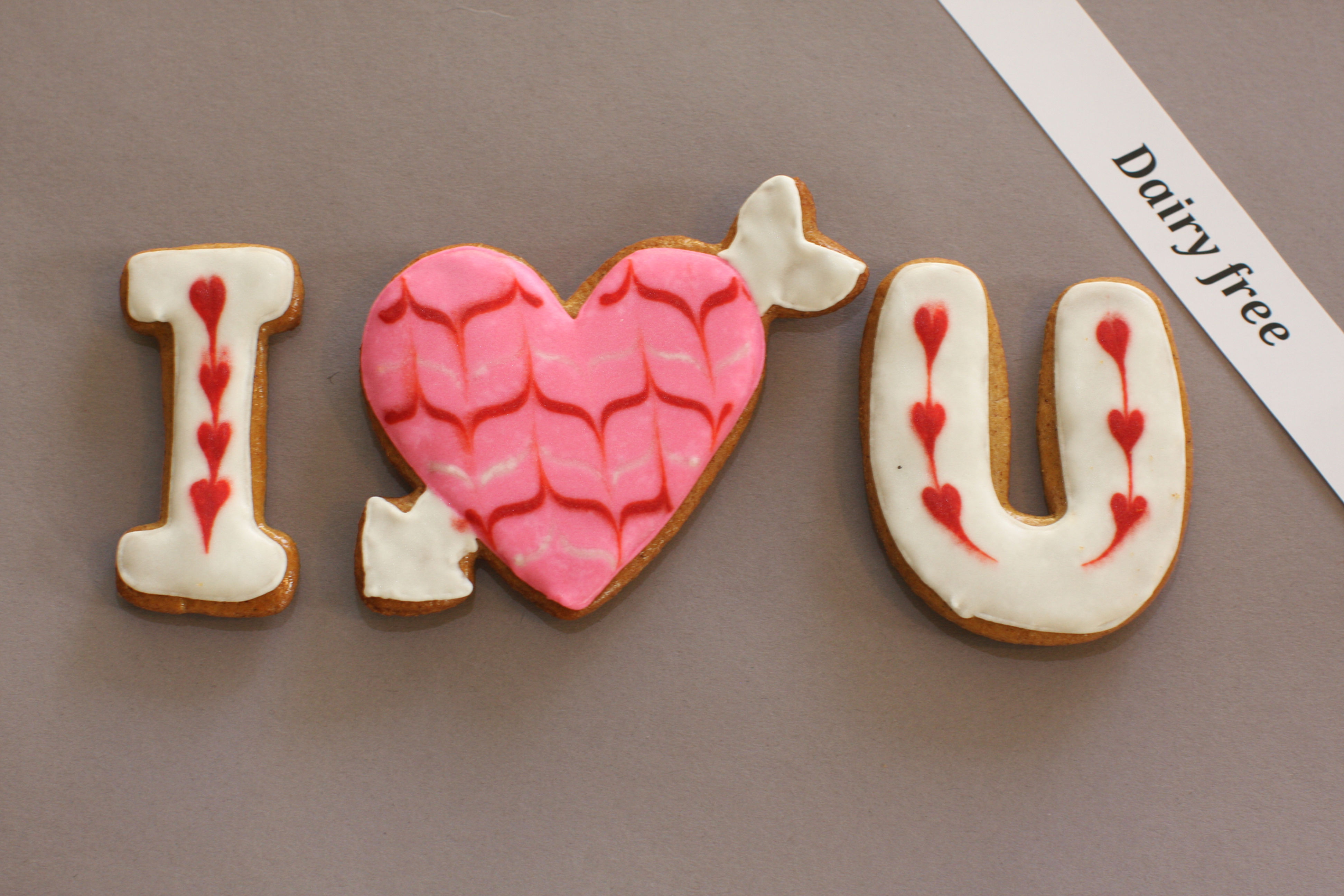 I love U (dairy free)