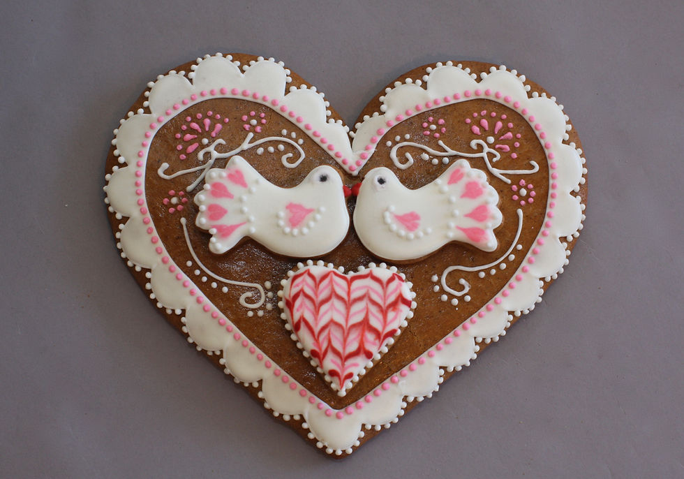 Thumbnail: Heart with white doves