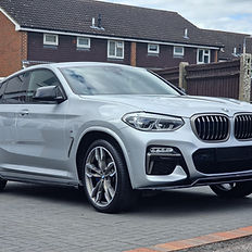 Silver BMW X4, detailed by Procar Detailing Ltd