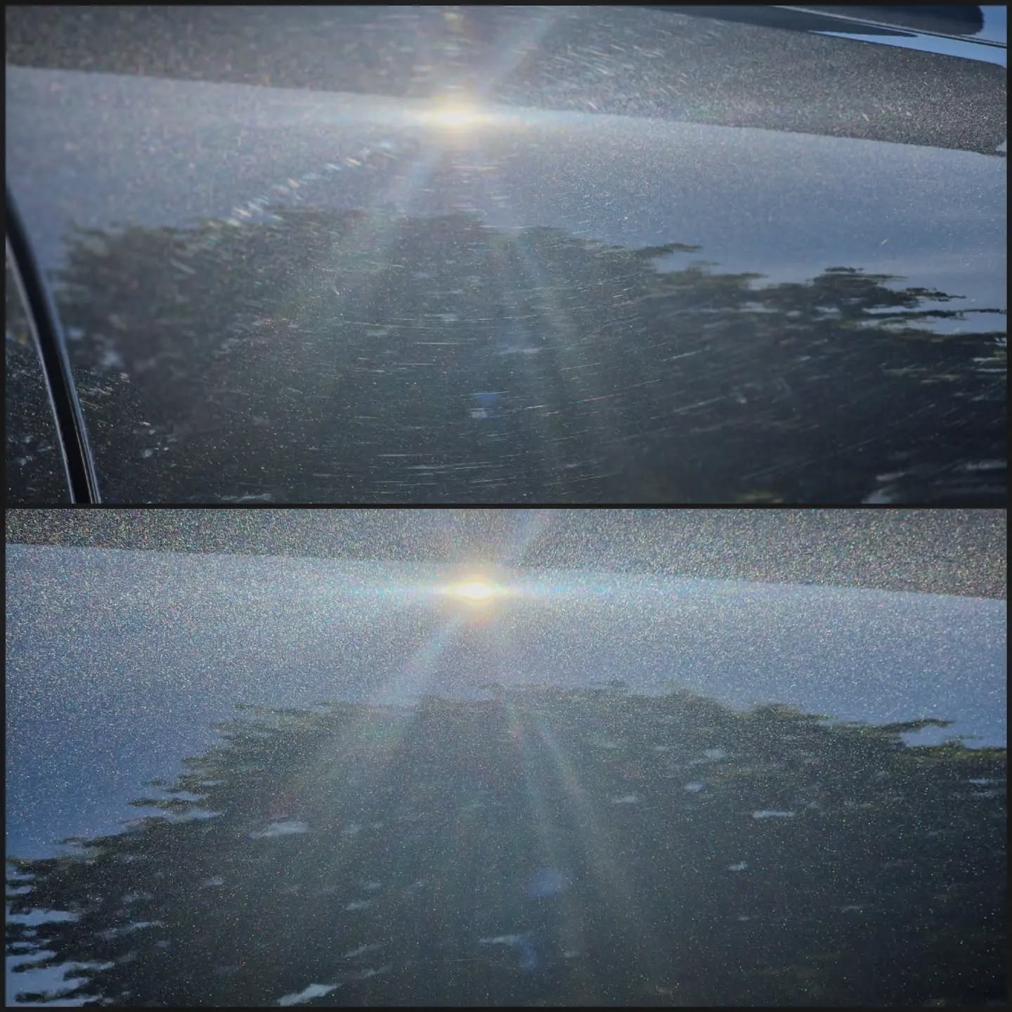Before & After: Car paint correction detailing, Procar Detailing Ltd