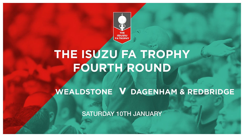 STONES DRAW DAGGERS IN FA TROPHY 4TH ROUND