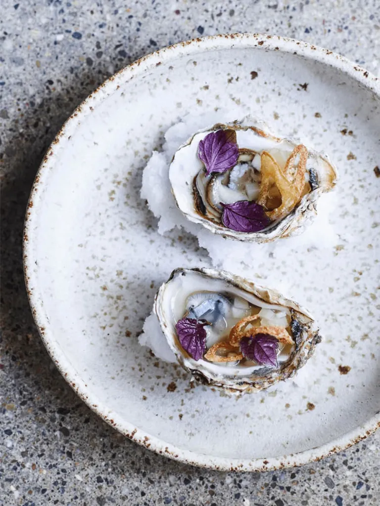 The chef’s creations are as pleasing to the eye as to the tastebuds.