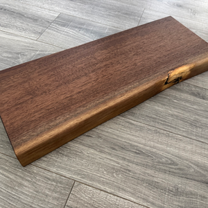 Live Edge Custom Shelving | Floating Shelves | AgainstTheGrain Woodworking | Carmel, IN