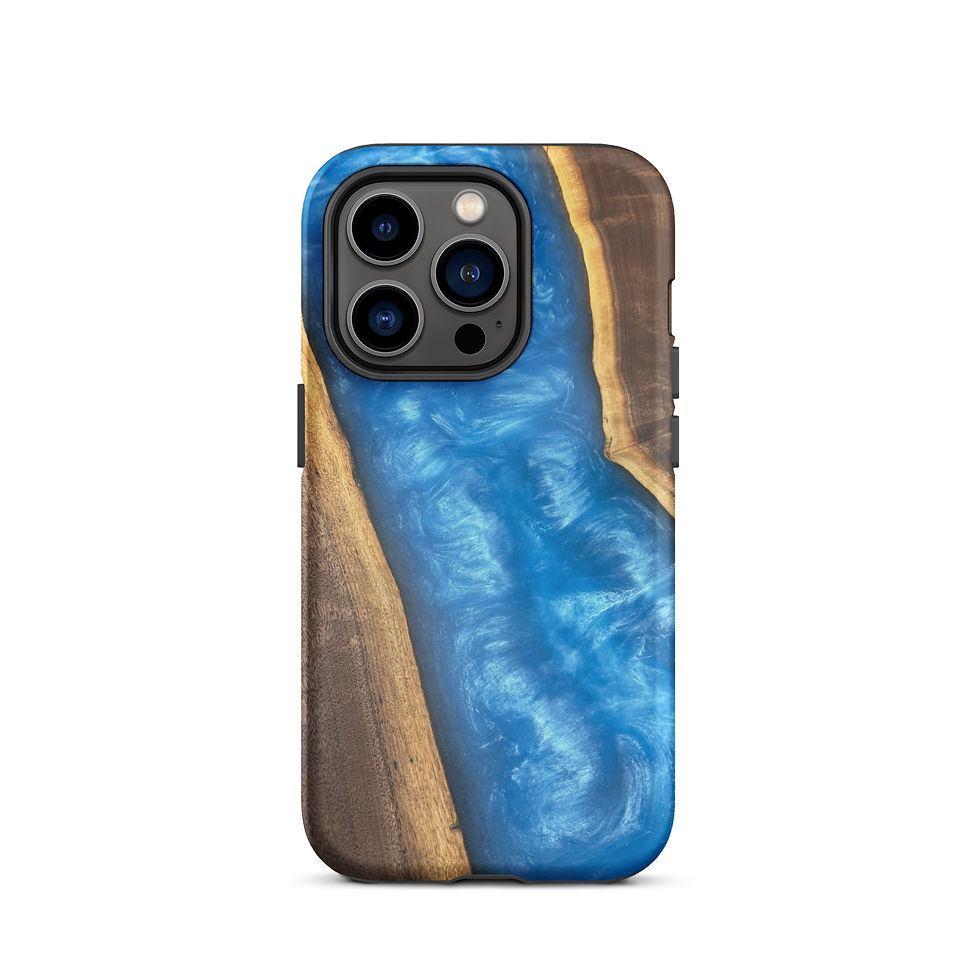 Thumbnail: Live Edge Epoxy Resin Inspired iPhone Phone Case