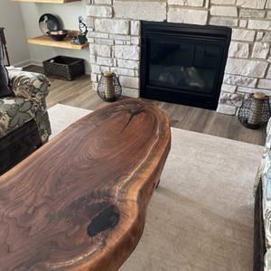 Live Edge Coffee Table | AgainstTheGrain Woodworking