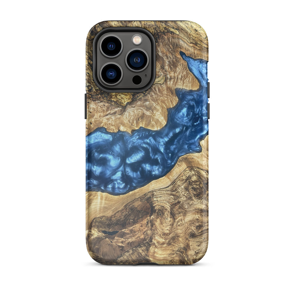 Thumbnail: Live Edge Epoxy Resin Inspired iPhone Phone Case