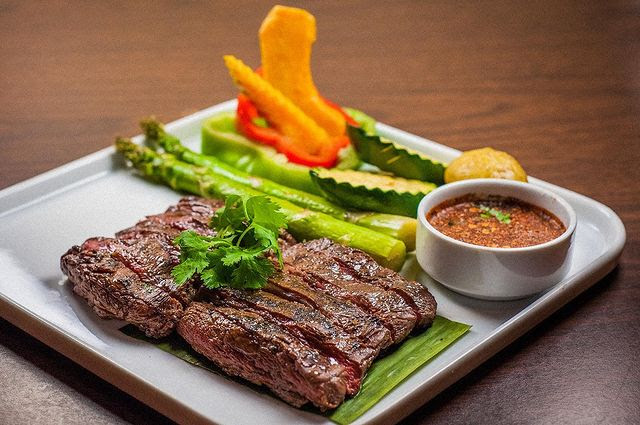 Arranged Food and Objects