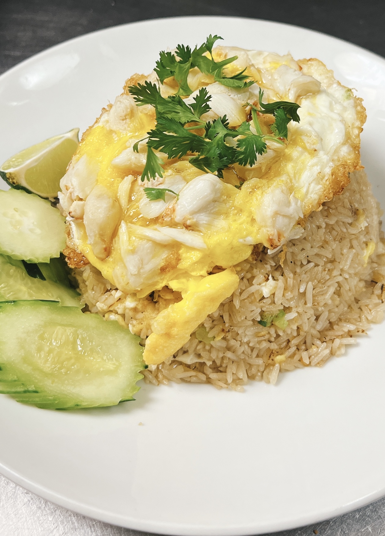 Arranged Food and Objects