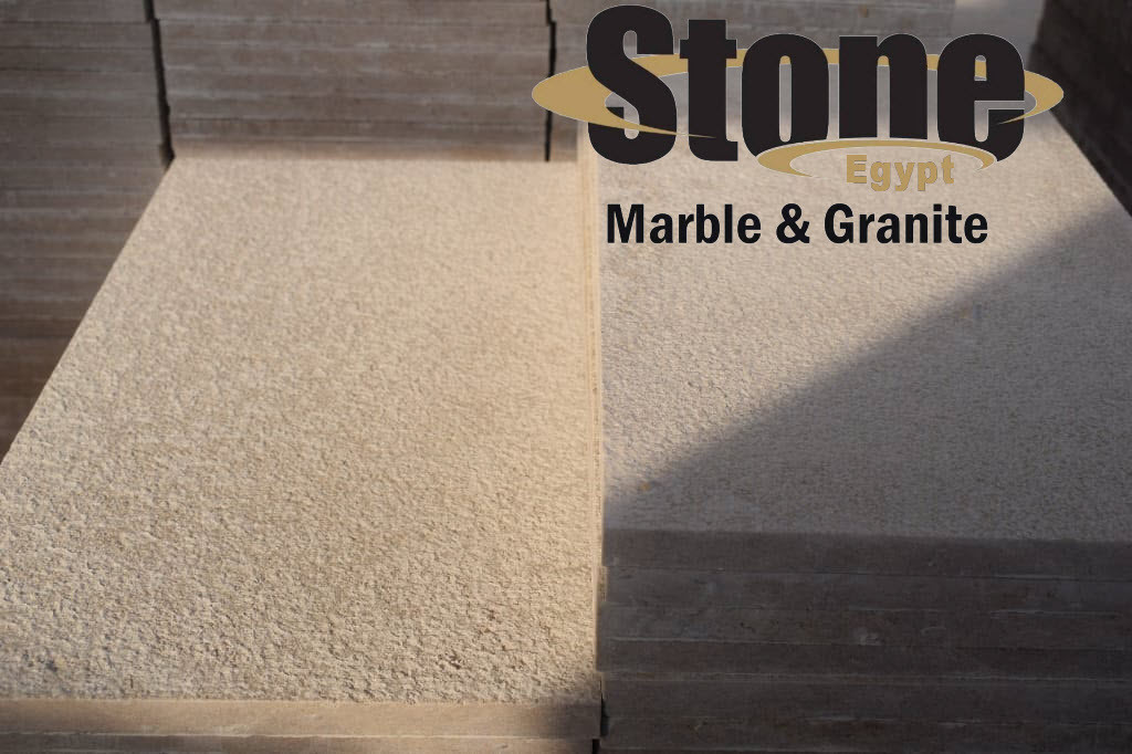 Sunny  Menia tiles bush hammered