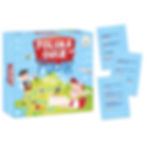 Cards from Poland quiz game for kids learning about Polish symbols and history